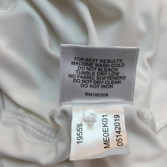 Peter Millar Polo Shirt Mens L Summer Comfort White Polyester/Spandex Golf Shirt - Picture 7 of 8